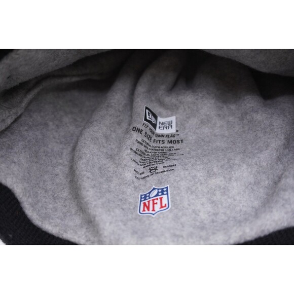 2023 NFL Historic On Field Las Vegas Raiders New Era Knit Beanie Hat one size - Picture 4 of 4